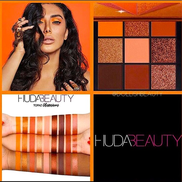 🆕🌿🧡HUDA BEAUTY: TOPAZ OBSESSIONS Palette - Picture 7 of 7